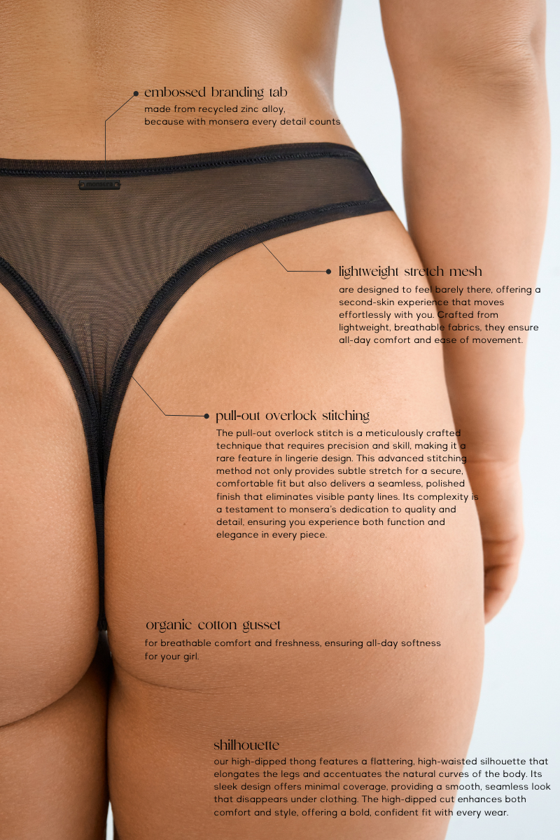 High Dipped Thong